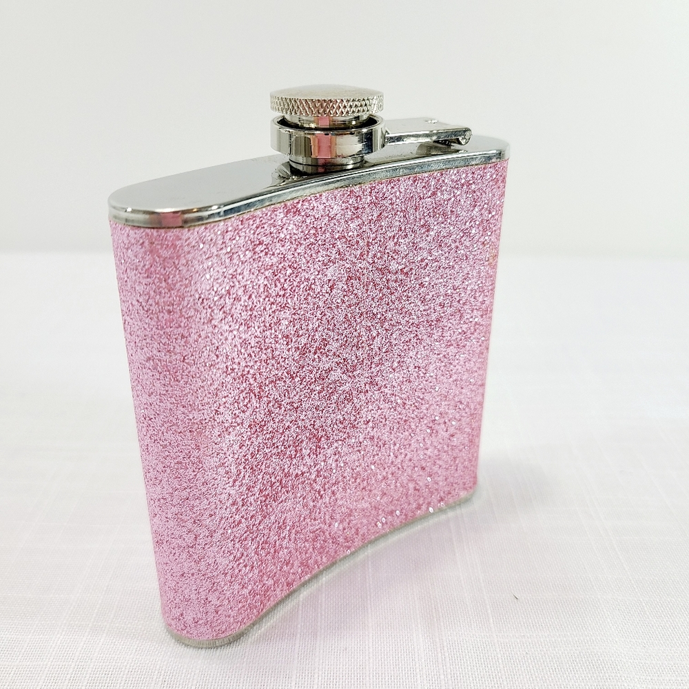 Pink Bling Flask
